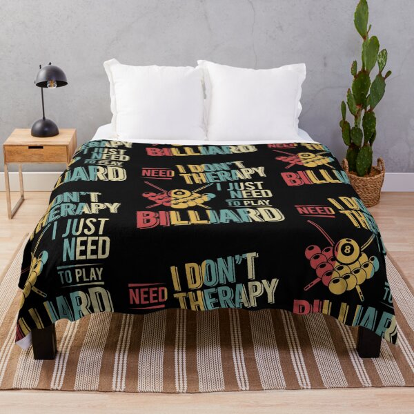 Item preview, I dont need therapy i just need to play Billiard vintage designed and sold by NgocLanDesign.
