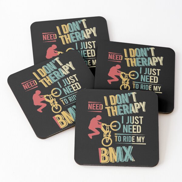 Item preview, I dont need therapy i just need to play bmx vintage designed and sold by NgocLanDesign.