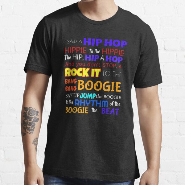 rappers delight lyrics t shirt