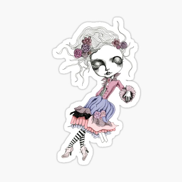 Item preview, She is falling  designed and sold by Deann Acton.