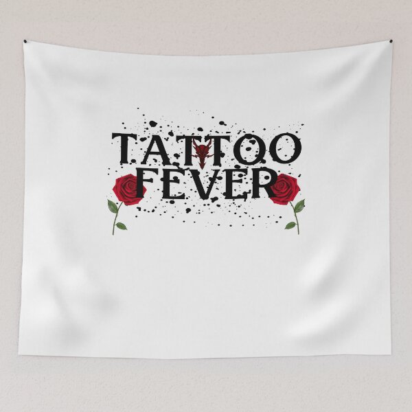 Item preview, tattoo fever red rose devil head for tattoo lovers designed and sold by Havic  Tees.