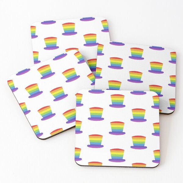 Item preview, Rainbow Tophat (Repeated Pattern ver) designed and sold by TeaAndMonsters.