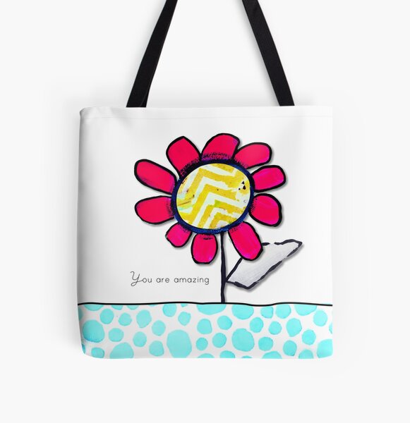 "You Are Amazing" Original design by PhillipaheART All Over Print Tote Bag
