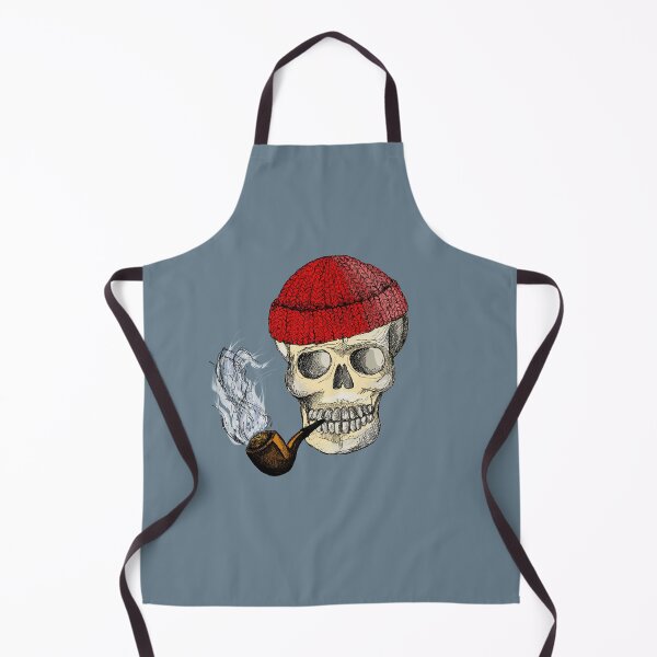 Item preview, fisherman skull designed and sold by Salt & Keep.