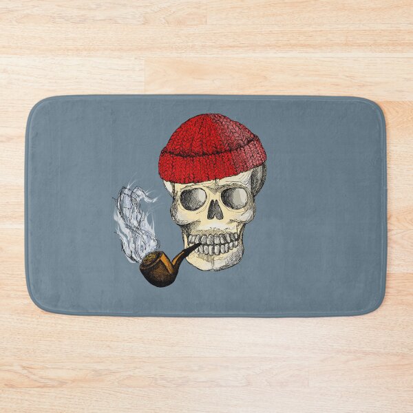 Item preview, fisherman skull designed and sold by Salt & Keep.