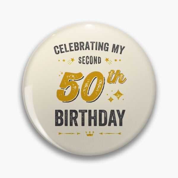 Item preview, 100th birthday, celebrating my second 50th birthday designed and sold by Uppercase Tees.