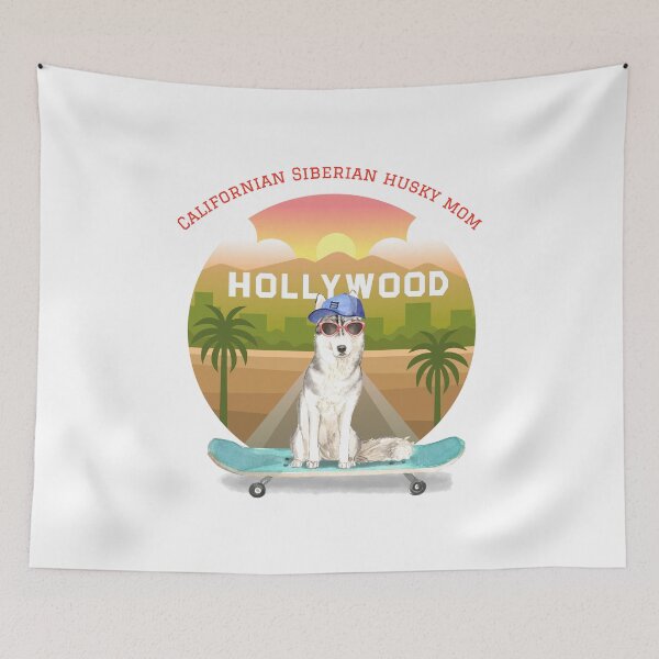 Item preview, Californian Siberian Husky Dog Mom  designed and sold by beastieboutique.