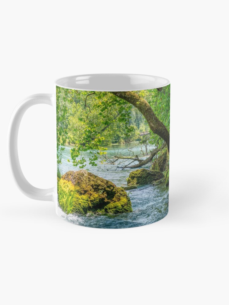 Thumbnail 5 of 6, Coffee Mug, Reaching Over Big Spring designed and sold by mljdwhite.