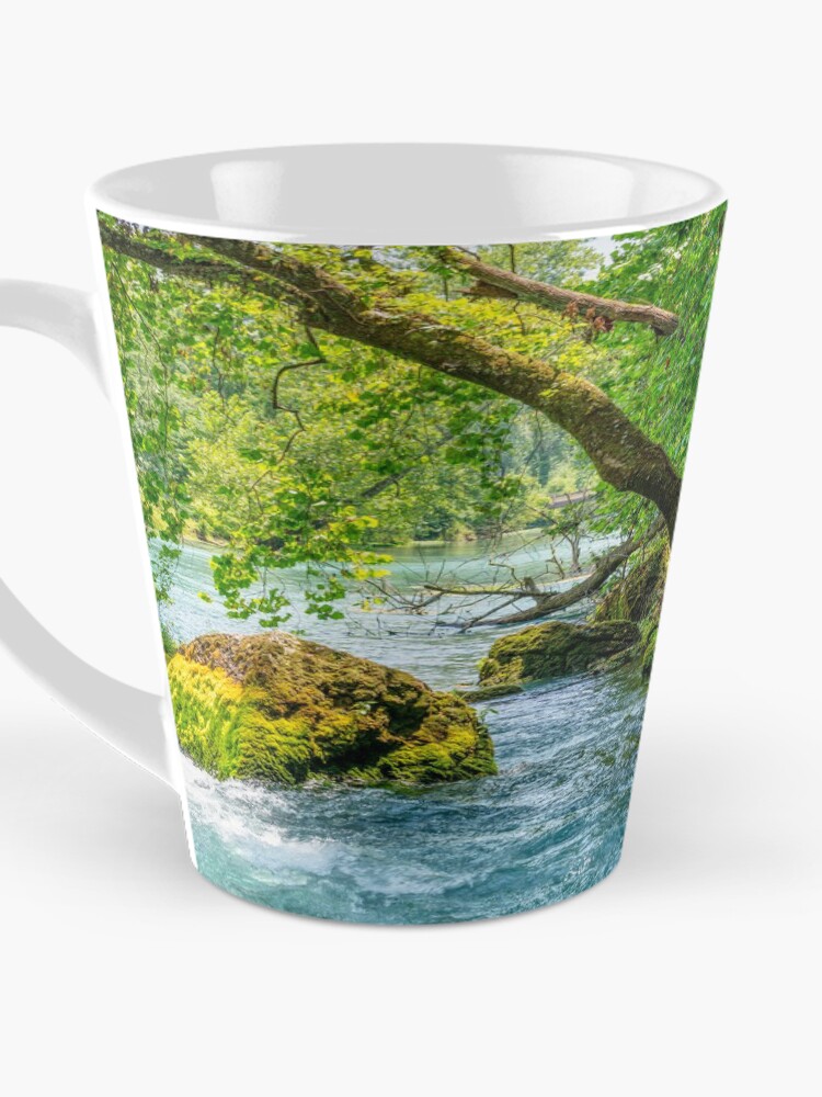 Thumbnail 3 of 4, Coffee Mug, Reaching Over Big Spring designed and sold by mljdwhite.