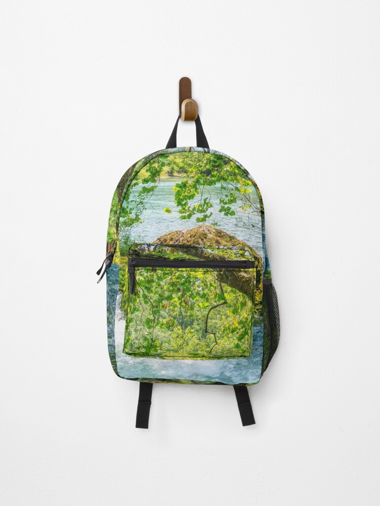 Thumbnail 1 of 3, Backpack, Reaching Over Big Spring designed and sold by mljdwhite.