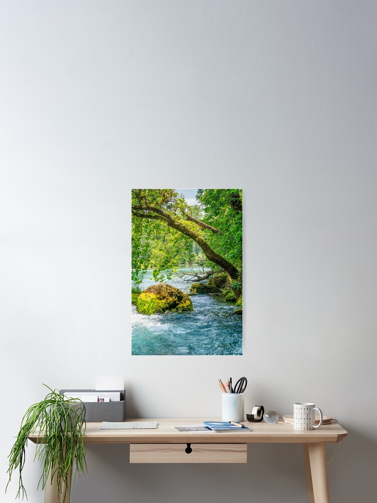 Thumbnail 2 of 3, Poster, Reaching Over Big Spring designed and sold by mljdwhite.