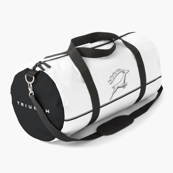 Item preview, Triumph Stag Duffle Bag - White designed and sold by CellularSong.