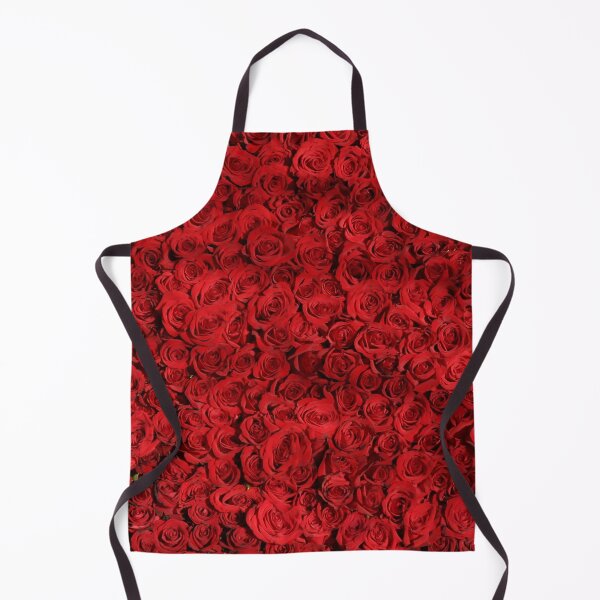 Item preview, Cute Bed of Red Roses Pattern designed and sold by PinkPandaDesign.