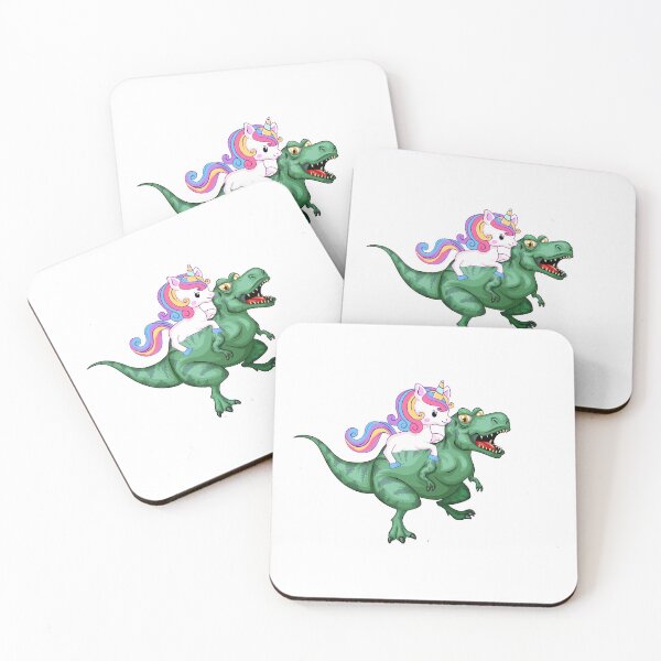 Item preview, Unicorn Riding Triceratops designed and sold by sabirlhc.