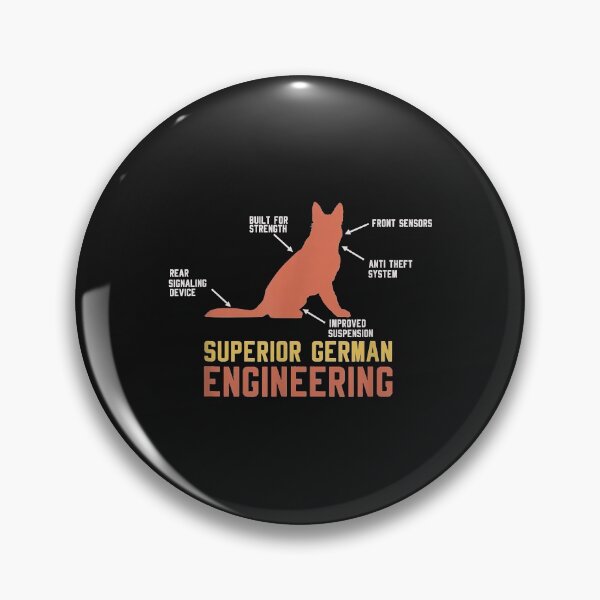 Item preview, Superior German Engineering For German Shepherd Lover designed and sold by Lucius41244.