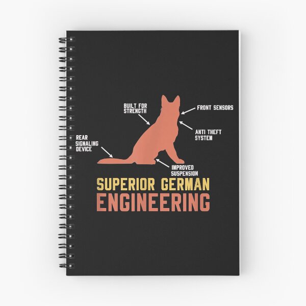 Item preview, Superior German Engineering For German Shepherd Lover designed and sold by Lucius41244.