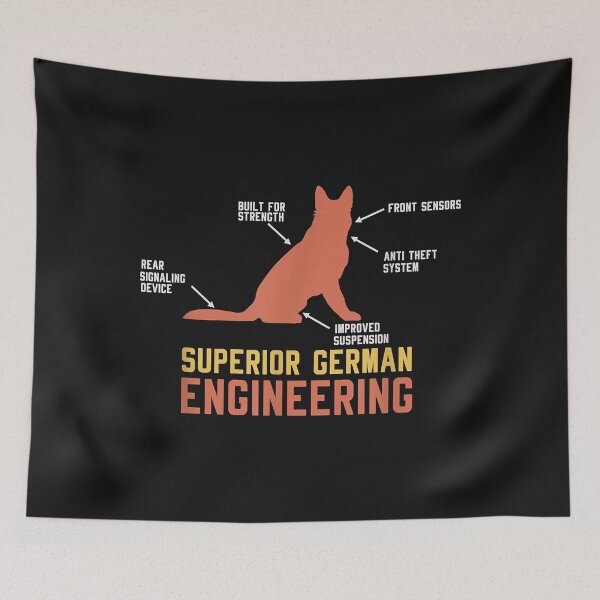 Item preview, Superior German Engineering For German Shepherd Lover designed and sold by Lucius41244.