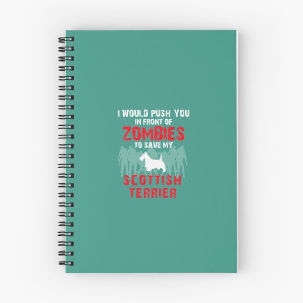 Item preview, Front Zombies Scottish Terrier designed and sold by AlwaysAwesome.