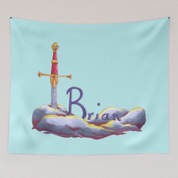 Item preview, Brian Name Art designed and sold by AvalonUnmuzzled.