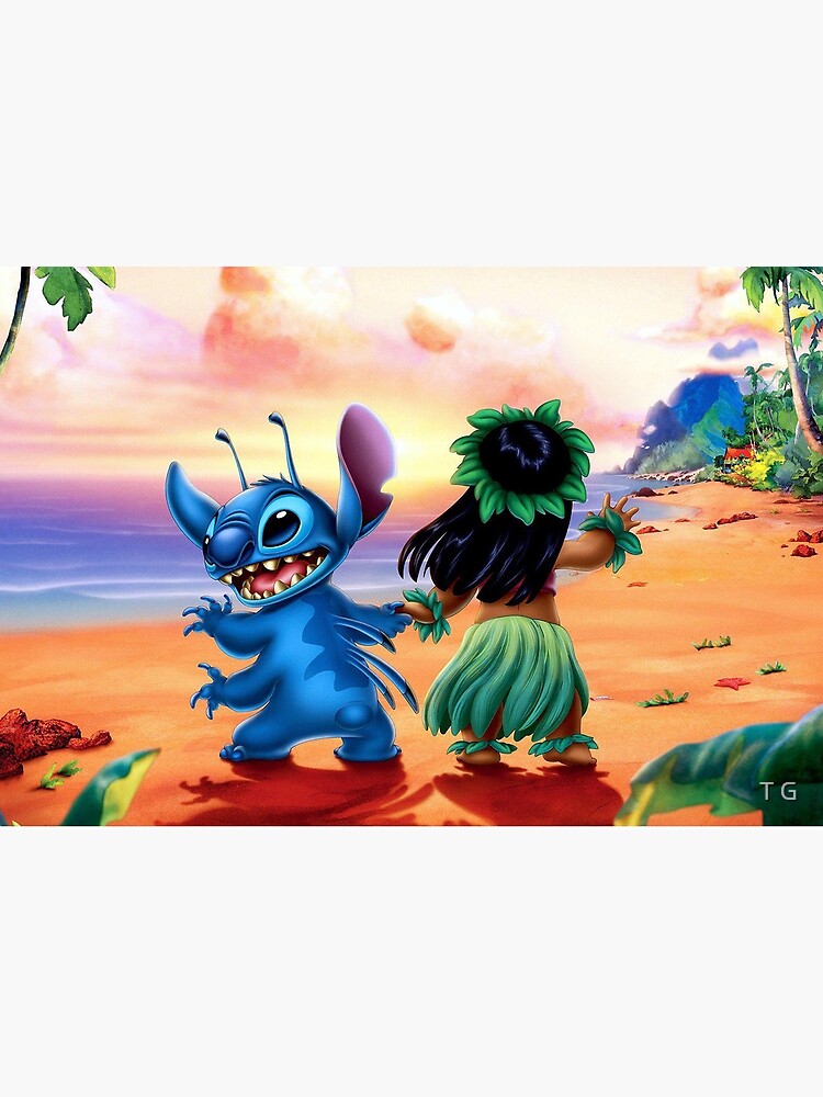 art lilo and stitch Jigsaw Puzzle for Sale by alyaST14