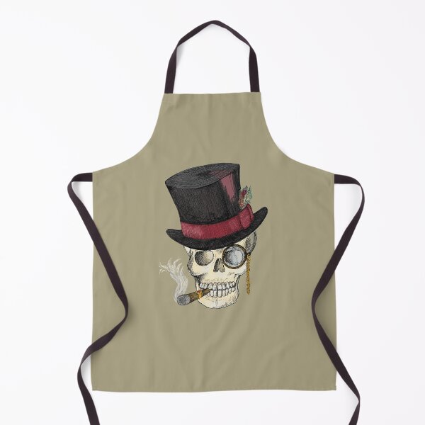 Item preview, Gentleman skull designed and sold by Salt & Keep.