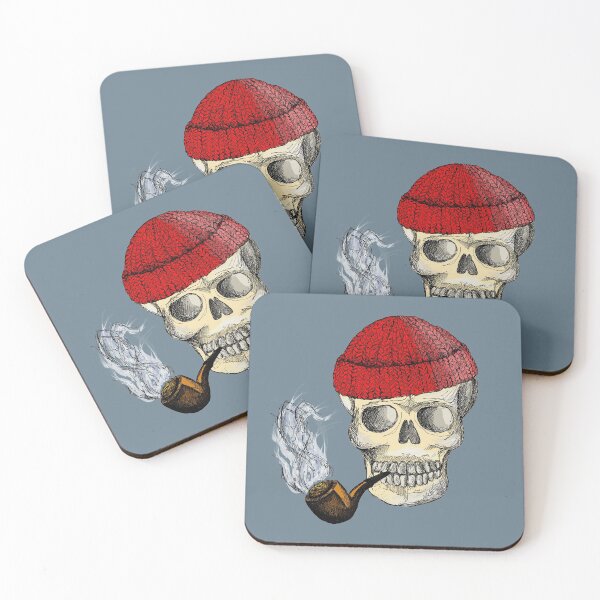 Item preview, fisherman skull designed and sold by Salt & Keep.