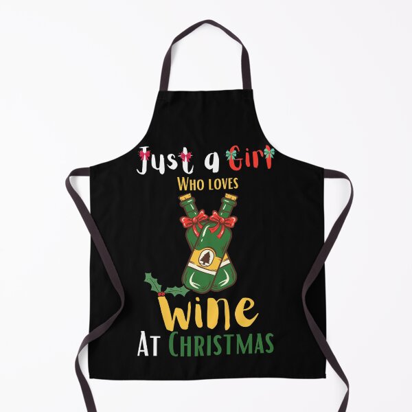 Item preview, Just a Girl Who loves Wine At Christmas Wine Lover designed and sold by VAN-DESIGN.