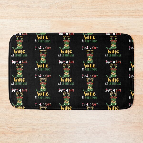 Item preview, Just a Girl Who loves Wine At Christmas Wine Lover designed and sold by VAN-DESIGN.