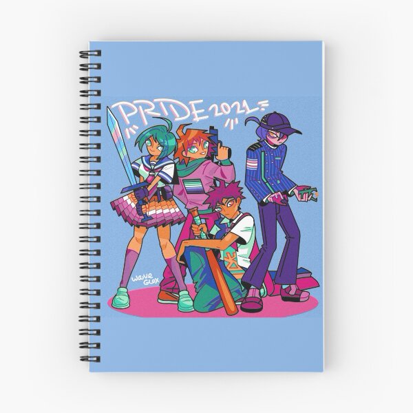 Item preview, lgbt protags designed and sold by waveglox.