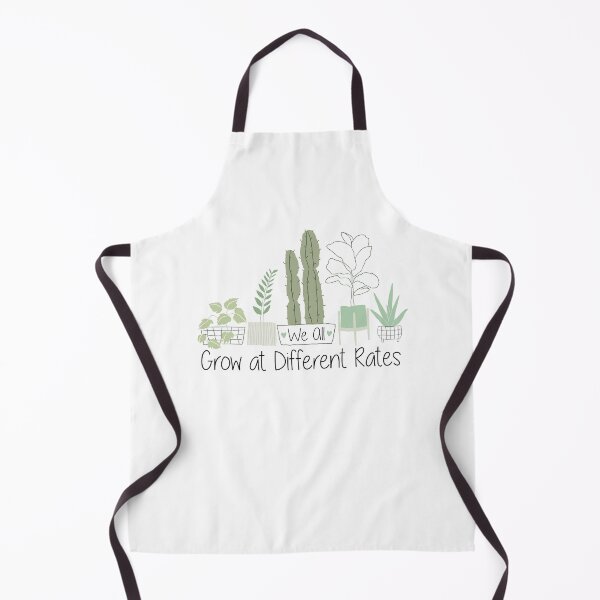 Item preview, Cute Houseplant We all Grow at Different Rates Teaching Gift Idea / Christmas Gifts with Heart Illustration designed and sold by Chamssou.