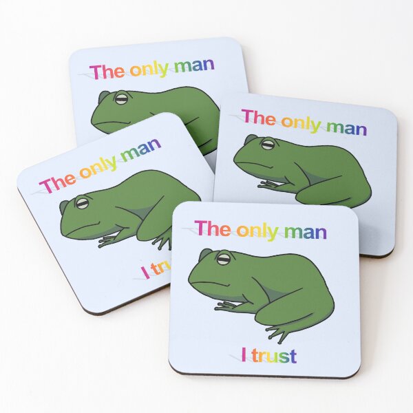 Artikelvorschau, Der einzige Mann, dem ich vertraue Frosch entworfen und verkauft von annoyingarts.