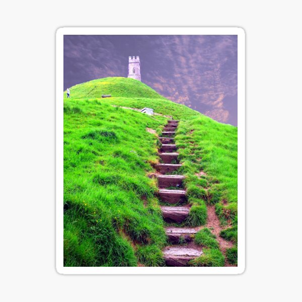 Going up Sticker