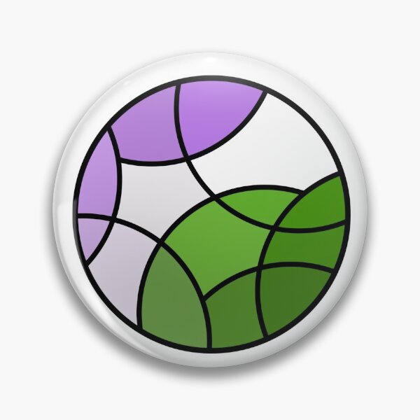 Item preview, Subtle Genderqueer Pride Circle designed and sold by EerieEnby.