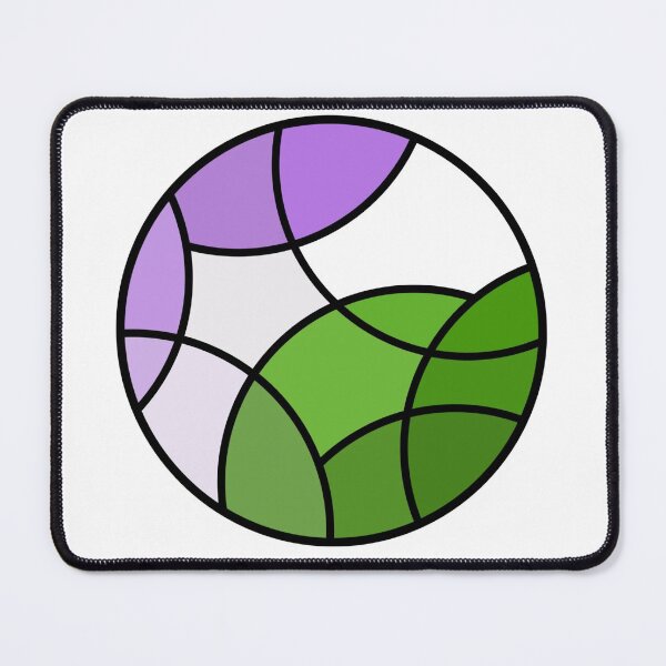 Item preview, Subtle Genderqueer Pride Circle designed and sold by EerieEnby.