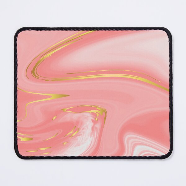 Item preview, Blush Pink Rose Gold Marble Swirls Abstract Pattern designed and sold by Alicia Chee.