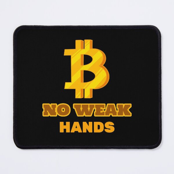 Item preview, No Weak Hands Design designed and sold by Artpace.
