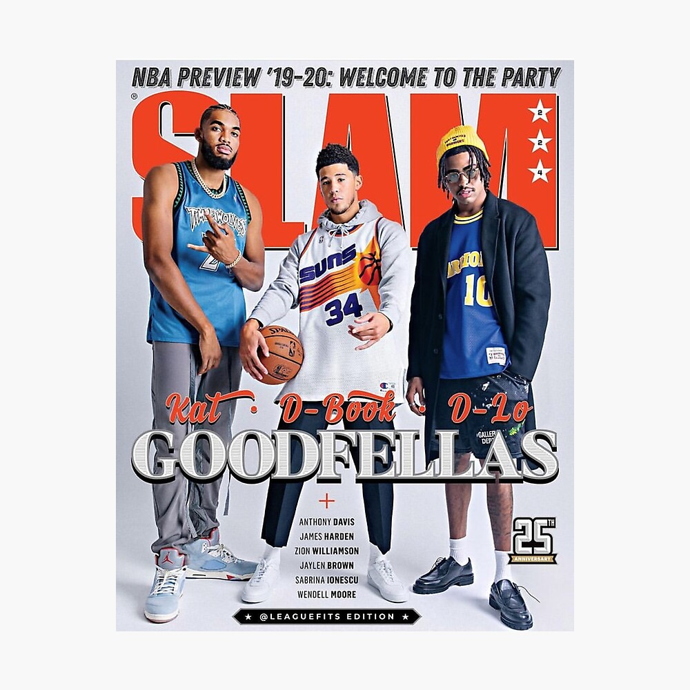 Devin Booker Slam Magazine Cover Phoenix Suns T-Shirt