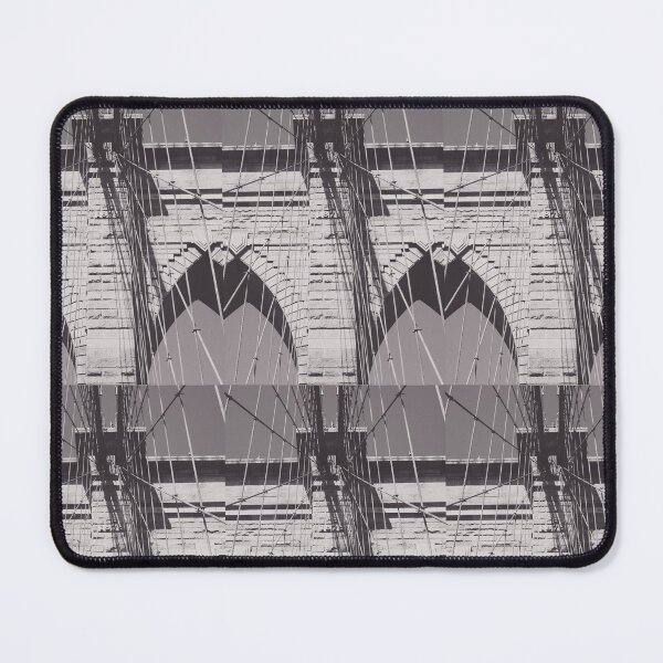 Item preview, Brooklyn bridge details, black & white, architecture photography, new york city, NYC,  city landscape designed and sold by Spallutos.