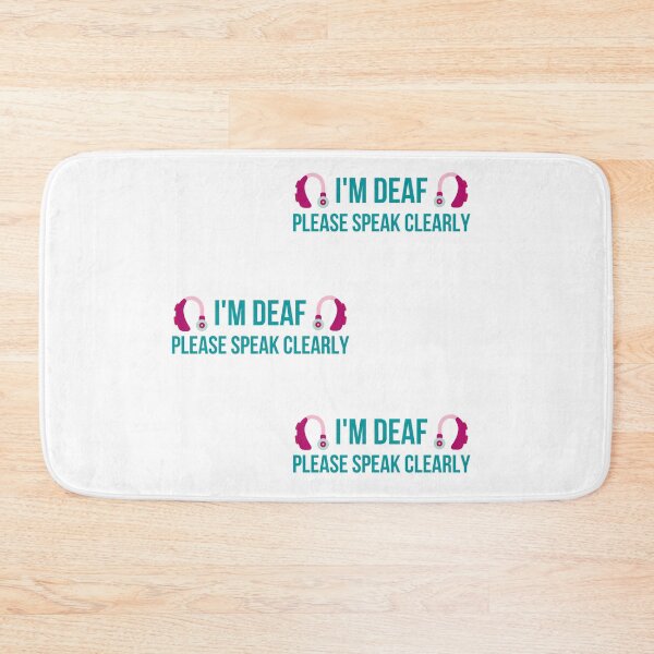 Item preview, I'm deaf please speak clearly sticker pack designed and sold by sugarrosekitch.