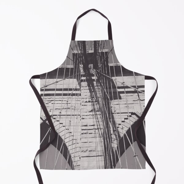 Item preview, Brooklyn bridge details, black & white, architecture photography, new york city, NYC, city landscape designed and sold by Spallutos.