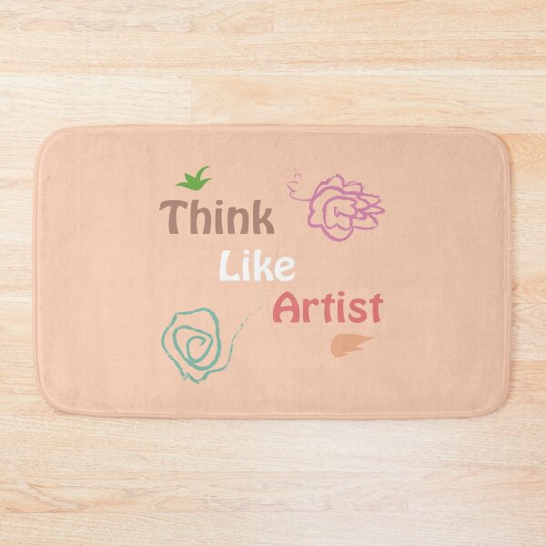 Item preview, Think Like Artist | Feel Design #Art #Think #Creative designed and sold by Jynexis Studio.