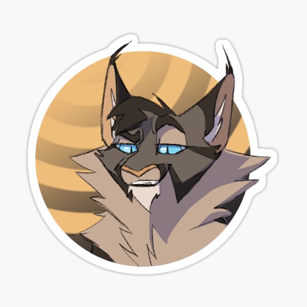 Stickers Warrior Cats Villains Tigerstar Scourge Mapleshade Ashfur  Hawkfrost Glossy