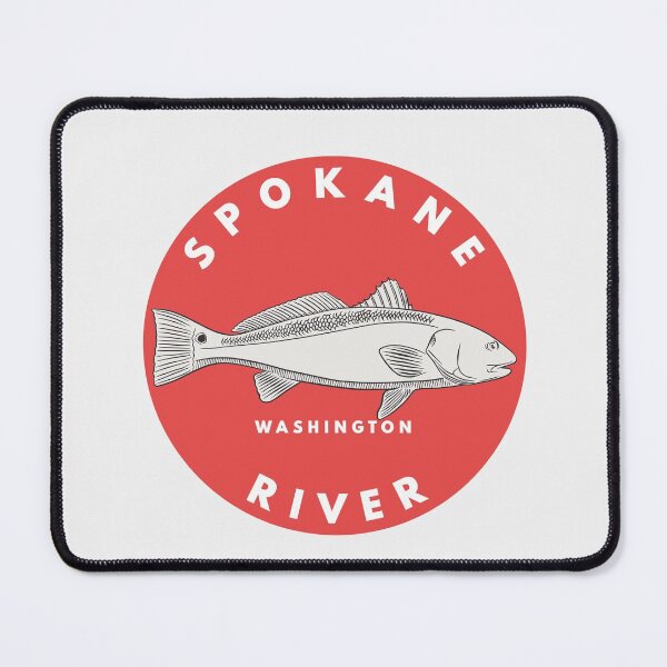 Item preview, Spokane River Washington Fishing designed and sold by lydiavine.