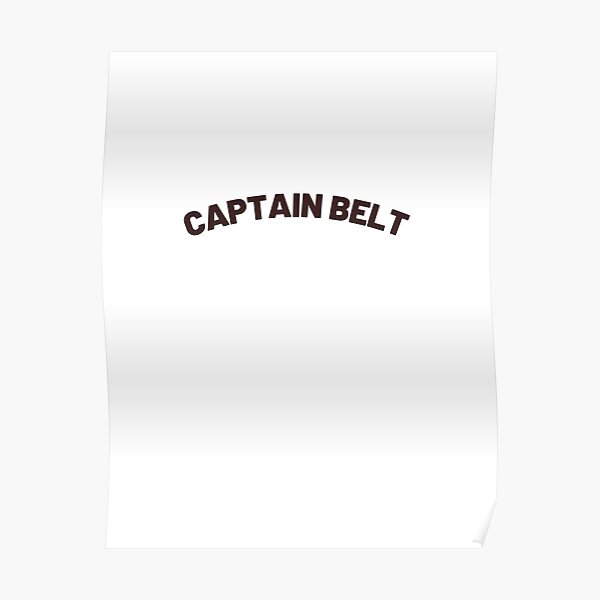 Brandon belt Captain Poster for Sale by drenmitepp