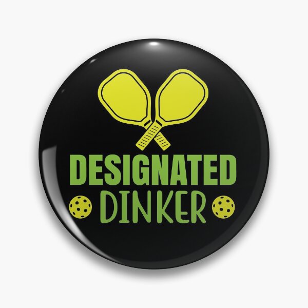 Item preview, Designated Dinker Funny Pickleball designed and sold by ZiesMerch.