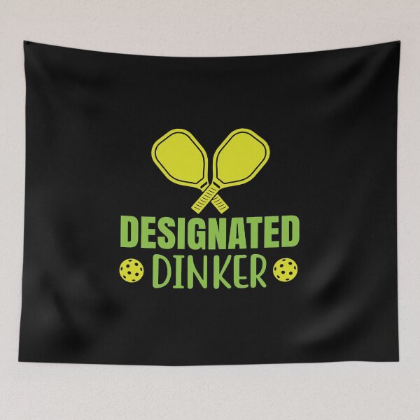 Item preview, Designated Dinker Funny Pickleball designed and sold by ZiesMerch.