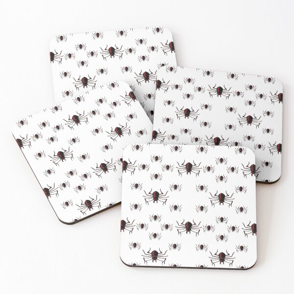 Item preview, Halloween Creepy Spider Invasion Pattern designed and sold by whereisOlga_.