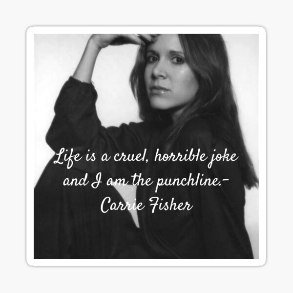 Item preview, Carrie Fisher designed and sold by TheWallFlowersofCypress.