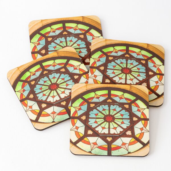 Item preview, Colored Chrich Stained Glass Window designed and sold by AnimaChristi.