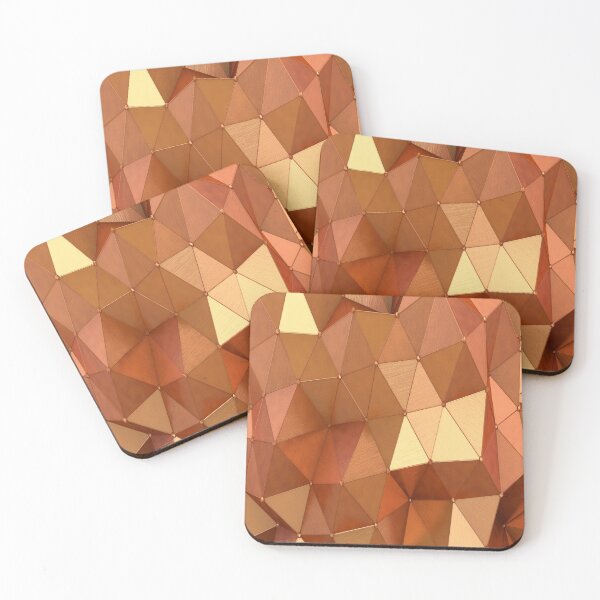 Item preview, reflective brown triangles designed and sold by ShineAesthetic.